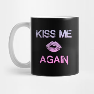 "KissMeAgain" - Cream Mug